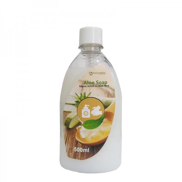 Sapun lichid cu Aloe Vera 500 ml rezerva Thomas Maister